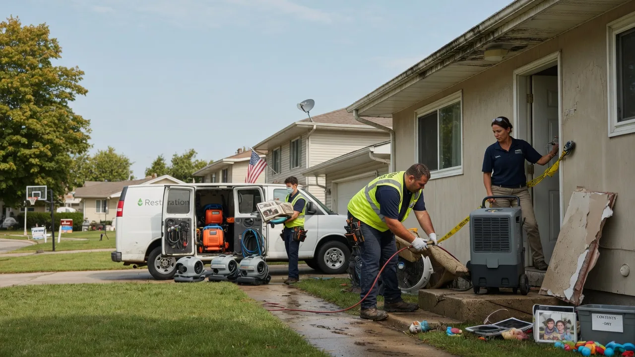 Water Damage Restoration in Riverside, IL near me